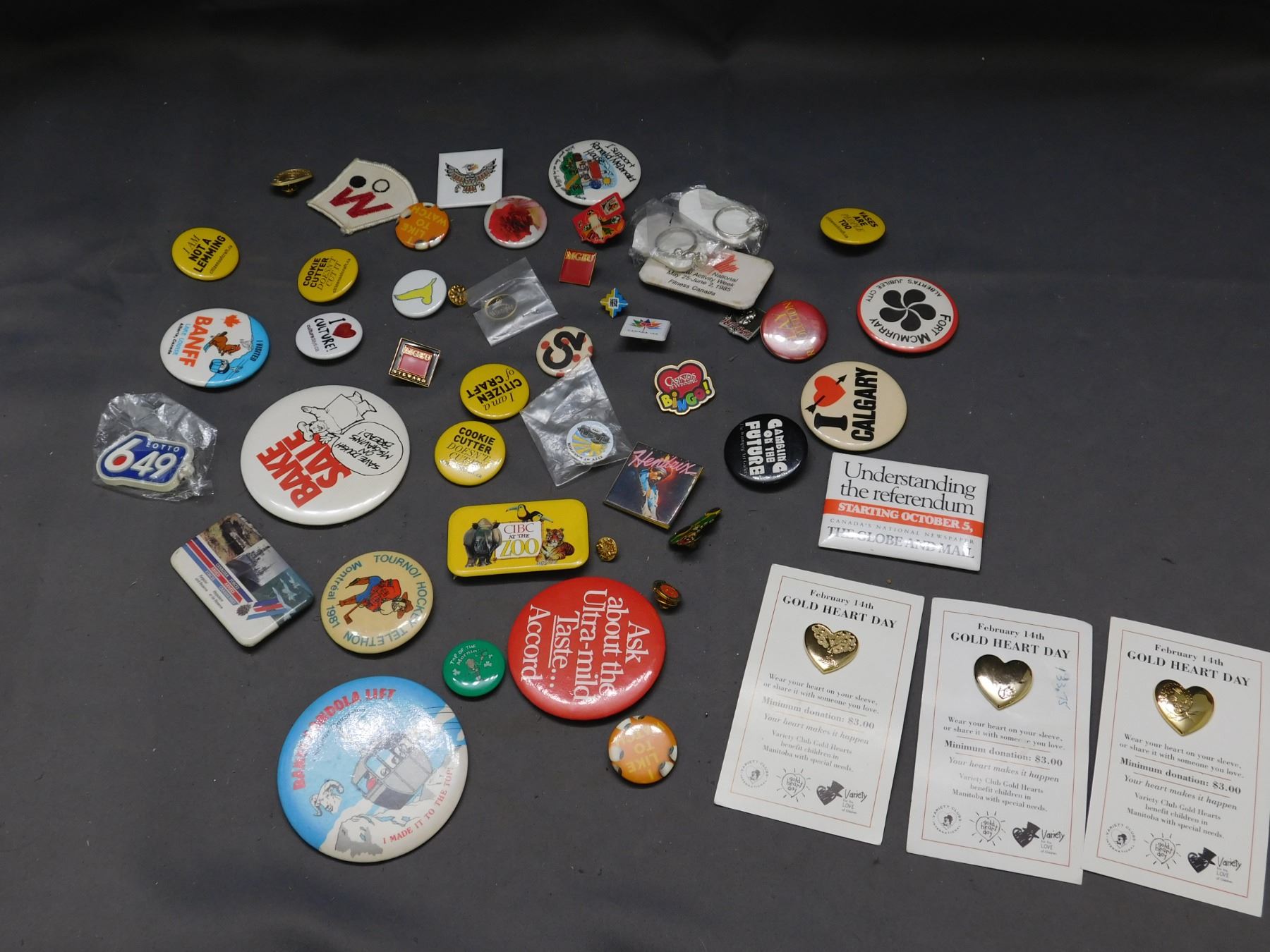 Bundle of Vintage Buttons & Pins