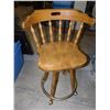 Image 2 : Wooden Rolling Bar Stool