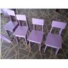 Image 3 : (5 pc) Childrens Wooden Table w/Chairs