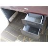 Image 4 : Metal Two Drawer Office Desk (48"x30"x29" Tall)