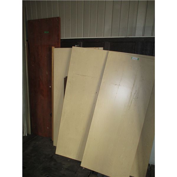 (13 pcs) Wooden Wall Deviders & misc.