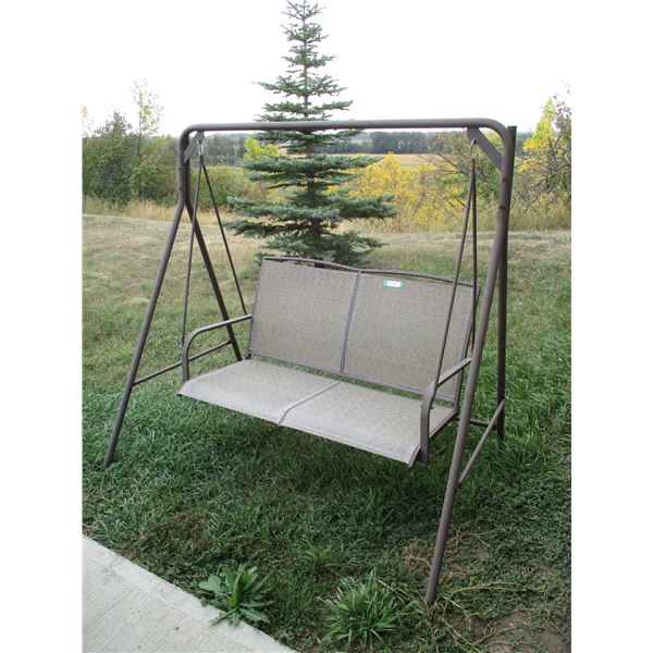 Padio Swing (LH Side Seat Has A Tear) 59"x59"x45" base