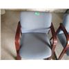 Image 3 : (2) Wood Frame Chairs