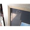 Image 4 : Bald Eagle Print (36"x44.5") Glass Has Crack in Top Left Corner - Gerald Wall Art