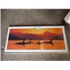 Image 3 : (2) Prints - Killer Whale Pod & Sail Boat (Largest 28.5"x40.5")