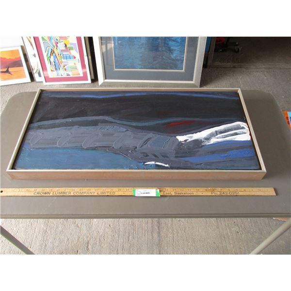 "Falling Through Time" Oil Painting (33.5"x16")