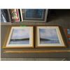 Image 1 : (2) Sail Boat Prints (16.75"x16.75")