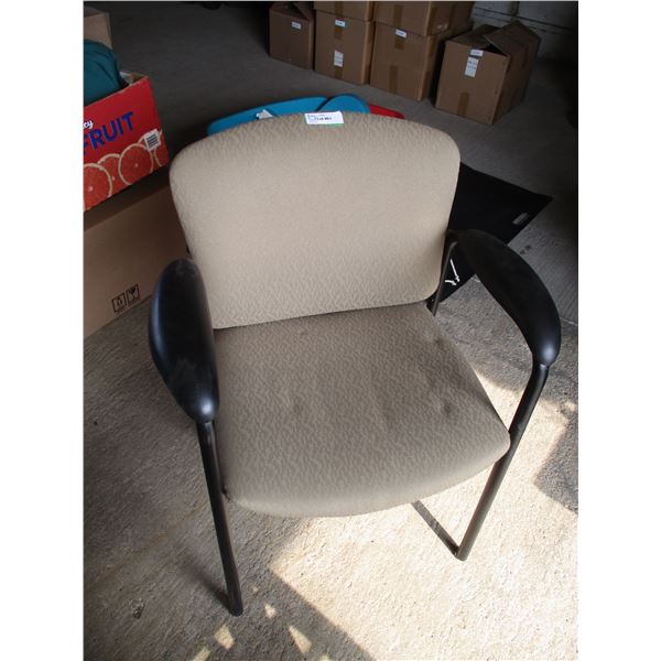 Steel Frame Padded Chair