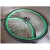 Image 5 : (3) 27" Bicycle Rims & Tires (2- Front, 1- Rear)