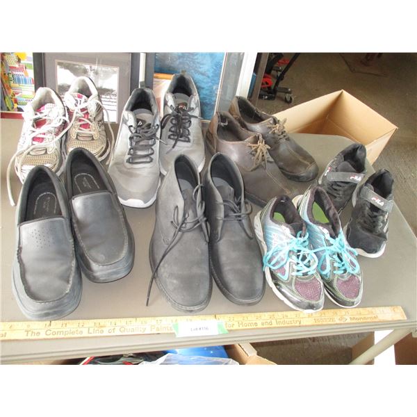 (7 pr) Shoes of Varying Sizes & Styles (Sizes 13 and Under)