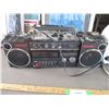 Image 2 : Sears Ghetto Blaster Cassette Tape/Radio & Sunbeam Electric Heater (Both Work)