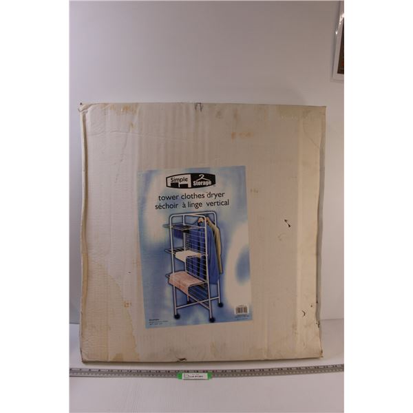 Tower Clothes Dryer - 26.5" x 26.5 x 53" Tall - Never Opened, New in Box