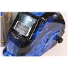 Image 2 : Power Fist Blue Flame Welding Helmet, Auto Darkening - NIB