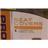 Image 2 : Set of (2) Vehicle Seat Covers - Tan Color - NIB