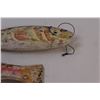 Image 3 : (2) Wooden Fish Decor