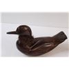 Image 4 : (2) Wood Carved Ducks (One Has Beak Repair) - 9" & 7.5"