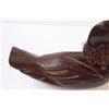 Image 7 : (2) Wood Carved Ducks (One Has Beak Repair) - 9" & 7.5"