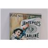 Image 2 : Pearline Washing Compound Metal Sign - 11" x 16"