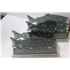 Image 2 : Lot: (2) Fish Napkins Holders, Fishing Line, Mini Forks, (3) Bracelets & Hair Pins in Chest
