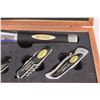 Image 4 : Sheffield Utility Set - Stainless Steel & Wood Box