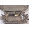Image 2 : (2) Pewter Serving Plates - 12" & 10"