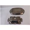 Image 5 : (2) Pewter Serving Plates - 12" & 10"