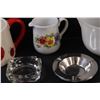 Image 3 : Bakelite Mixing Bowl, Ladybug Waterer, Flower Mug, (2) Ashtrays
