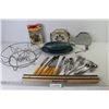 Russel Wright Gravy Boat - Magnabar - Apple Corer - Canning Insert Lift - Cutlery - Napkin Holders