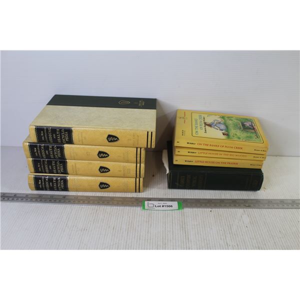 Taber's Medical Dictionary - (3) Books By Laura Wilder - (4) New Illustrated Medical Encyclopedias