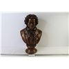 Image 1 : Whiteware Bust of Beethoven (17 1/2" x 10" - small chips)