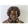 Image 2 : Whiteware Bust of Beethoven (17 1/2" x 10" - small chips)