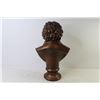 Image 5 : Whiteware Bust of Beethoven (17 1/2" x 10" - small chips)