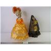 Image 1 : (1) Bradley Big Eye Pose Doll and Vintage 12" Mexican Doll in Traditional Dress