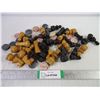 Image 1 : Assorted Chess and Checkers Pieces-as is