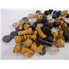 Image 3 : Assorted Chess and Checkers Pieces-as is