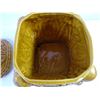 Image 3 : Vintage Biscuit/Cookie Jar with Lid (small chip)