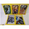 Image 2 : (10) National Geographics-Various Years and (4) Assorted Novels