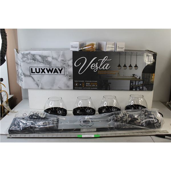 Luxway Vesta Quadruple Pendant Fixture
