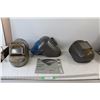 Image 1 : (3) Welding Helmets, 10" Circular Saw Blade