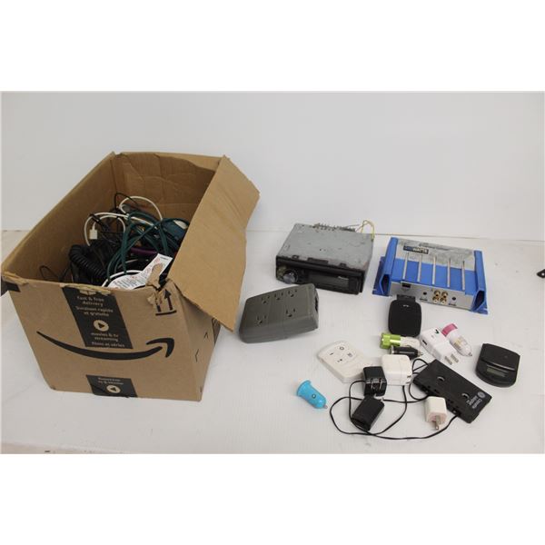 Cassette Adapter, Car Stereo, Assorted Automotive Electronics