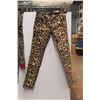 Image 6 : (2) Leopard Pattern Pants - Size S & M, (2) Bunny Hugs - Leopard Hello Kitty and Red Velour, Size S
