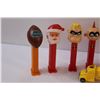 Image 4 : (9) PEZ: Incredibles, Garfield, Ladybug, Football , Santa, Nascar Semi