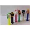 Image 4 : (12) PEZ: Garfield, Frozen, Snowman, Wolverine, Nascar, Misc.
