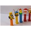 Image 2 : (10) PEZ: Bob the Builder, Disney Pluto, Santa, Dino Flintstones, Misc.
