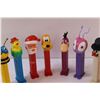 Image 3 : (10) PEZ: Bob the Builder, Disney Pluto, Santa, Dino Flintstones, Misc.