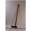 Image 1 : Splitting Axe - 9lbs - Consignor Says Needs New Handle