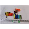 Image 1 : (2) Small Nerf Guns & Nerf Bullets