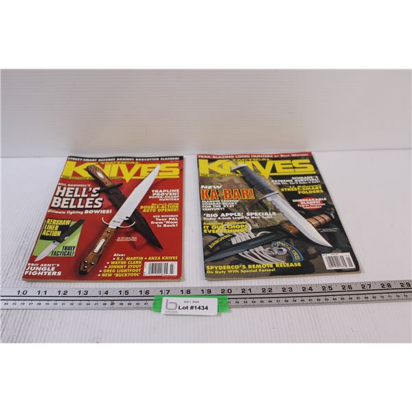 (2) Tactical Knives Magazines - 1997