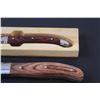 Image 2 : (2) Laguiole Knives (Chef & Bread Knives)
