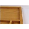 Image 3 : Oak Desk Compartment Drawer - 17" x 23"